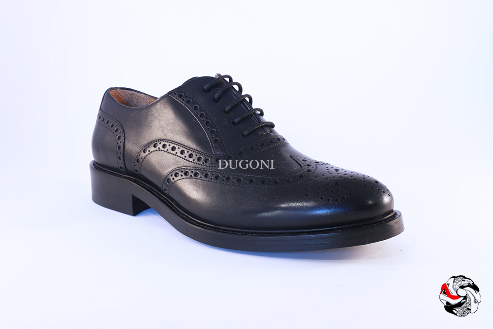 Stringata stile inglese nera </br> U159 Outlet