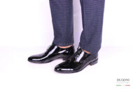 Francesina vernice nera – Lancio </br> U251 Calzature uomo