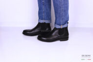Stivaletto beatles pelle nero </br> U267 Calzature uomo