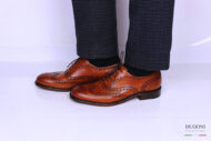 Stringata inglese marrone chiaro </br> U279 Calzature uomo