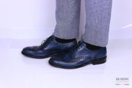 Stringata inglese blu – Lancio </br> U278 Calzature uomo