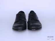 Stringata microforo nera </br> U303 Calzature uomo