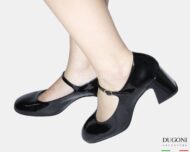 Mary Jane in  vernice nera   </br> D1836 Mary Jane